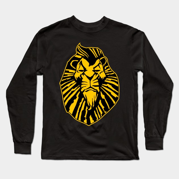 scar king - the lion king broadway Long Sleeve T-Shirt by Mr Eggs Favorites